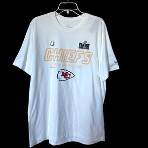 Nike Kansas City Chiefs Superbowl LVIII 2024 Shirt Mens Extra Large XL NFL